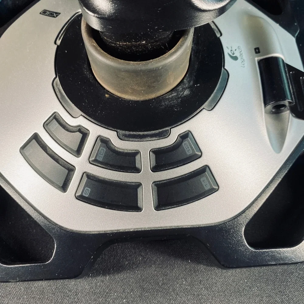 Logitech Extreme 3D Pro Joystick PC Flight Simulator Controller J-UK17